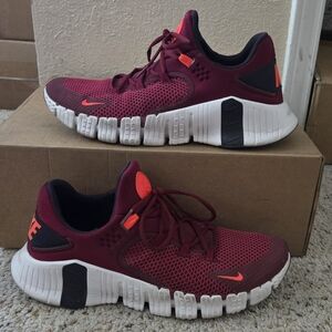 Size 12 Mens Nike Metcon Free 4 Team Red Bright Crimson